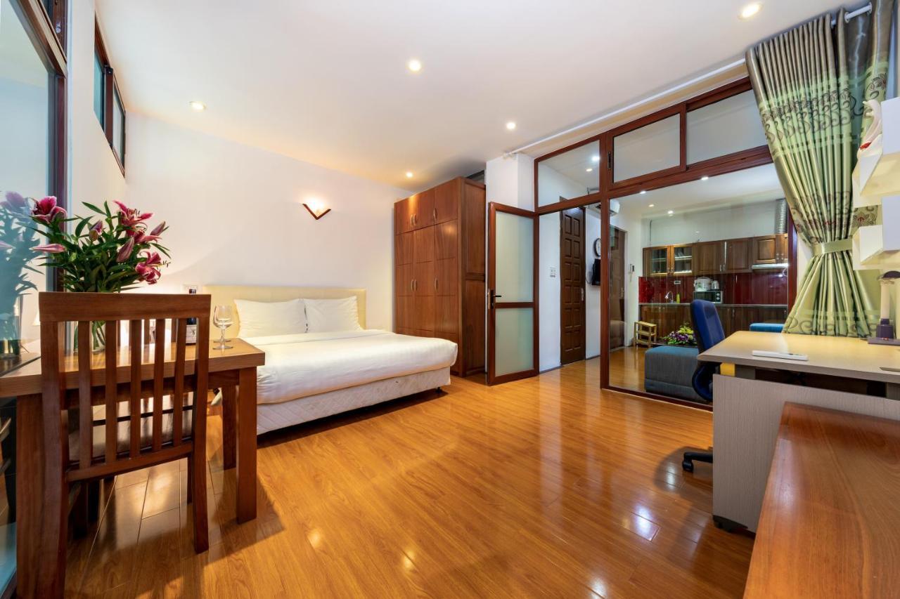 Hoa Giang Serviced Apartment Hanoi Exterior photo